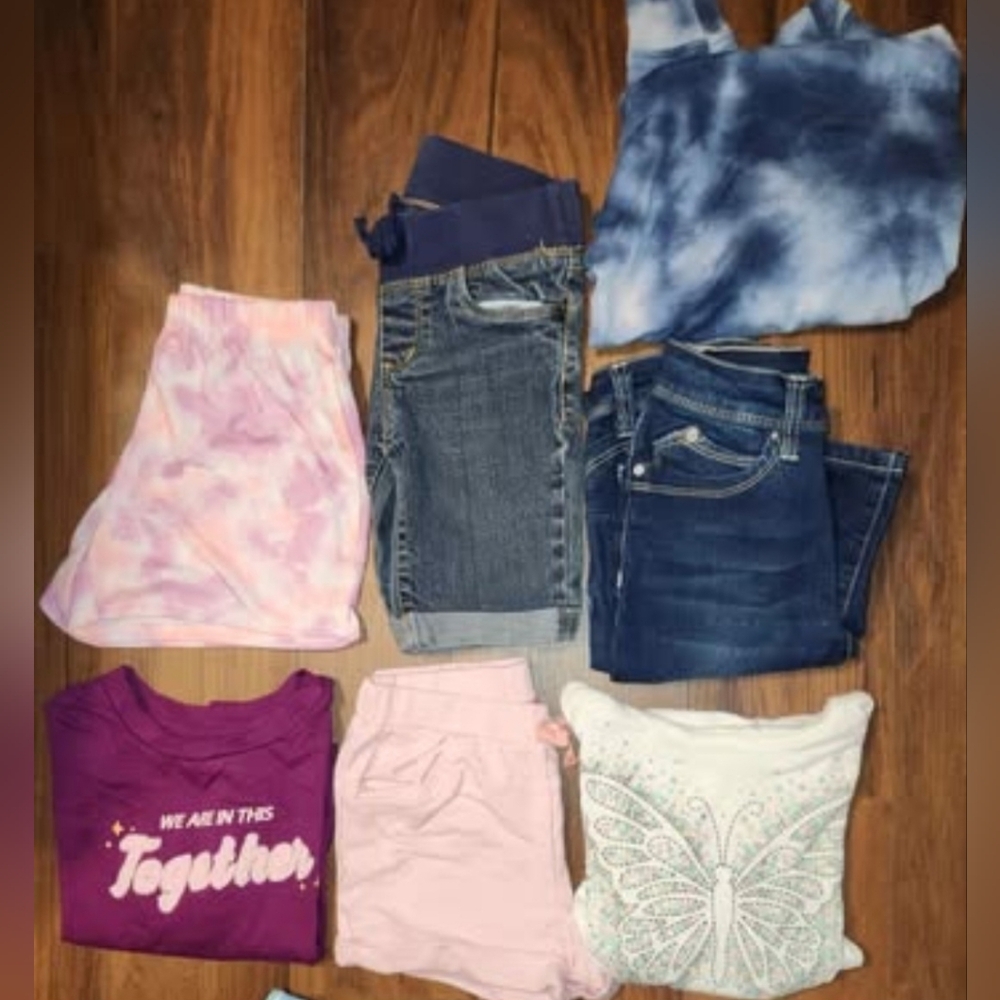 HUGE Girls 7/8 Clothing Lot-NWOT, Worn Once, and Gently Worn